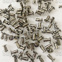 Pièces de voiture de course : Fixations Dzus à quart de tour en titane/acier à tête fendue sous coupure 1/4", 3/8", 7/16" pour châssis de kart de course