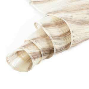 Sottile invisibile frassino bianco <span class=keywords><strong>biondo</strong></span> Remy estensioni dei <span class=keywords><strong>capelli</strong></span> 100% naturale a doppio disegnato <span class=keywords><strong>per</strong></span> geniale qualità trama <span class=keywords><strong>capelli</strong></span> umani - Product Image 3