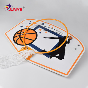 Tablero de baloncesto Junye con aro y red, montado en la pared para juego en interiores y exteriores, equipo deportivo para niños - Product Image 4