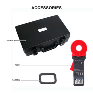 ETCR2100C+ เครื่องทดสอบความต้านทานดินแบบดิจิตอล เครื่องทดสอบความต้านทานวงจรแบบแคลมป์ 1200 กระแสไฟรั่ว 20A สูง - Product Image 4