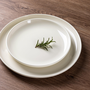 Plato de Porcelana Blanca Redondo para Postre, Comida, Carne, Venta al por Mayor, Personalizado, Económico, para Restaurante, Hotel, Cocina, Boda - Product Image 4