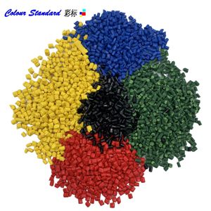 고급 마스터배치 - PP PE TPU ABS PS PC PET PLA PBT EVA TPE PVC+ 파란색 녹색 빨간색/노란색/주황색 색상 첨가제 플라스틱 마스터배치 - Product Image 2