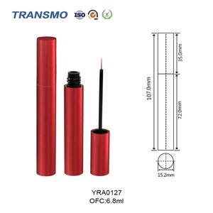 Tube vide personnalisé en aluminium de 6 ml pour sérum cils et brillant à lèvres, avec échantillons gratuits, contenant métallique pour brosse à cils - Product Image 2