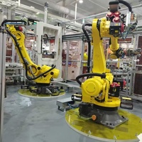 Bras robotisé entièrement automatique personnalisé, bras mécanique 4-6 axes, robot de palettisation et de manutention