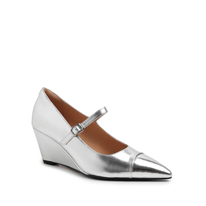 WETKISS Low MOQ Custom Chic estilo coreano puntiagudo Mary Jane Zapatos de tacón alto Sexy Wedge Pumps Girl Lady Maryjane Pumps Shoes - Product Image 3