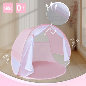 <span class=keywords><strong>Tente</strong></span> de plage pop-up portable à une pièce, tissu polyester imperméable 1000-1500 mm, protection <span class=keywords><strong>anti</strong></span>-<span class=keywords><strong>UV</strong></span>, abri de jeu pour enfants pour le camping - Product Image 4