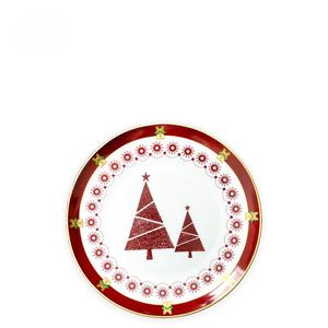 Christmas Bone China Dinnerware <b>Set</b> <b>Red</b> Elk Santa Claus <b>Dinner</b> Plate for Family Parties & Holiday Decorations - Product Image 4