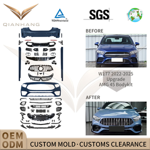 Kit carrosserie style <span class=keywords><strong>AMG</strong></span> <span class=keywords><strong>A45</strong></span> pour berline Classe A V177 2022-2025 Facelift - Product Image 2