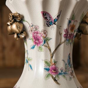 Nouveau vase en céramique écologique peint à la main contemporain pour la décoration de la maison de mariage utilisation intérieure et extérieure - Product Image 6