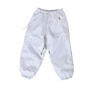 Pantalones de Snowboard Unisex Holgados, Impermeables, Resistentes al Viento, de Corte Holgado, Pantalones de Esquí con Forro Polar de Poliéster/Algodón para la Nieve - Product Image 1