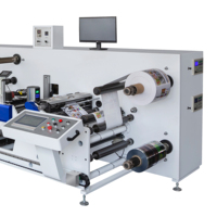 Machine d'impression d'étiquettes automatique tout-en-un SR-350-8 8 couleurs Flexo Servo Découpe Nouvelle Solution d'imprimante de papier d'état