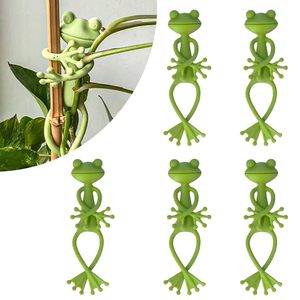 Soporte de Plástico para Plantas en Forma de Rana, Marco de Soporte para Árboles para Jardinería en el Hogar - Product Image 2