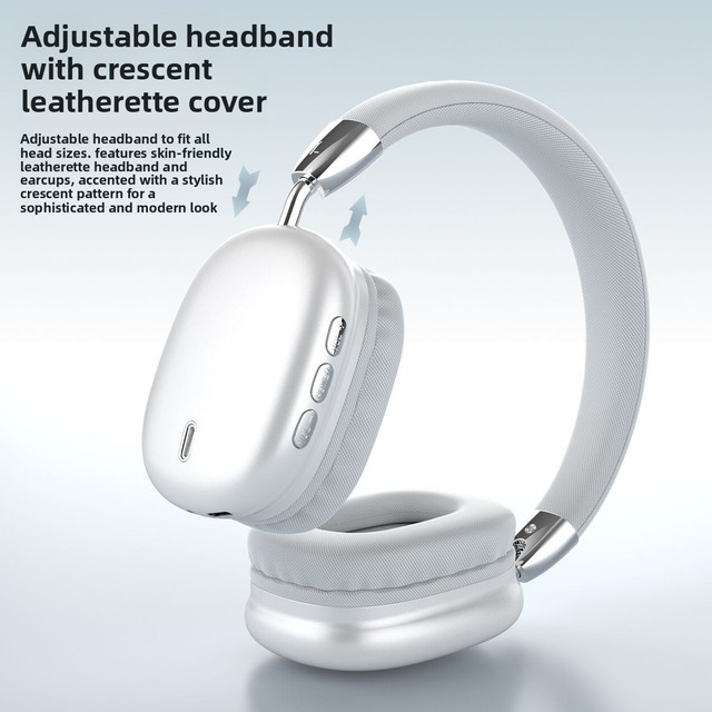 New B36 Wireless for 5.3 Stereo HIFI Metal Color Foldable Over-ear Active Noise Headphones