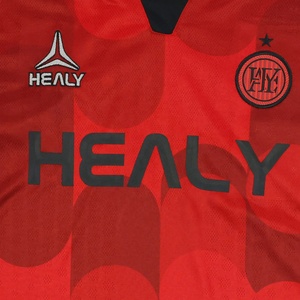 Custom Voetbal Jersey Set Voor Mannen 25/26 Speler Versie Lichtgewicht Sneldrogende Gepersonaliseerde Teamnaam Merk Logo Voetbalkleding - Product Image 6