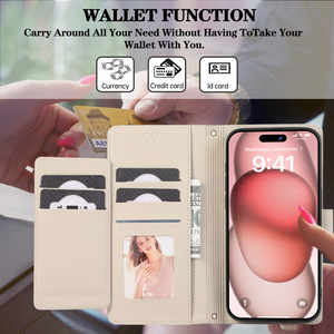 <span class=keywords><strong>Funda</strong></span> Tipo Cartera de Cuero PU <span class=keywords><strong>con</strong></span> Diseño de Espejo para <span class=keywords><strong>iPhone</strong></span> <span class=keywords><strong>12</strong></span> 13 14 15 16 17 Pro Max <span class=keywords><strong>con</strong></span> Correa para Colgar - Product Image 5