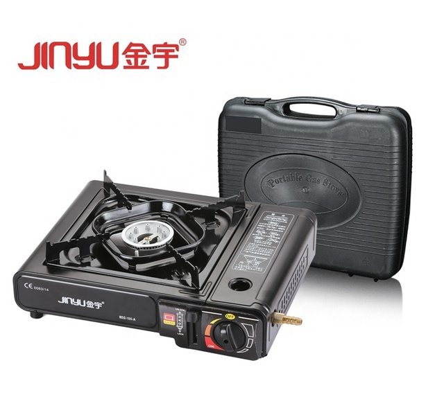 Jinyu Outdoor Butane Gas Stove (BDZ-155A(ZA-1)) With Double Use-Aluminium Connector