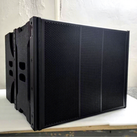 Système de sonorisation Line-Array Performance avec deux enceintes pleine gamme de 8 pouces et un caisson de basses de 18 pouces, disponible en version CA pour la location et l'utilisation en église