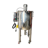 Mélangeur émulsifiant homogène, capacité 100L, moteur AC 3kW, 110V/220V, émulsifiant multifonctionnel pour cosmétiques, mélangeur de shampoing
