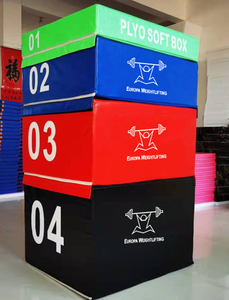 High Quality PVC Four-in-One Gym Training Equipment Explosive Bounce Soft Vault <strong>Box</strong> <strong>Step</strong> Training <strong>Box</strong> for Sports Athletes - Product Image 3