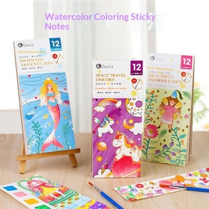 Livre de coloriage à la gouache pour enfants, notes de coloriage, cadeau multicolore, vente en gros d'usine - Product Image 2