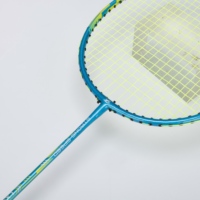 Raqueta de Bádminton de Aleación de Hierro 513, Resistente, Profesional, de Alta Resistencia, para Principiantes, Entrenamiento en Interiores y Exteriores