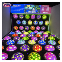 Nouveau jeu interactif de projection au sol avec sphères rebondissantes colorées pour aire de jeux interactive