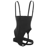 Body Shapewear femmes bout à bout modélisation sangle minceur gaine ventre plat taille haute sous le buste body taille formateur bout à bout