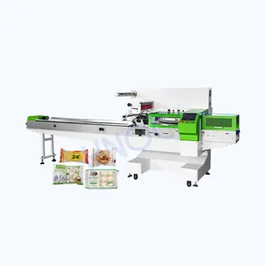 Single Cookie Long Cut Pasta Eis beutel Fladenbrot Brotbeutel Hamburger Automatic Pillow Pack Machine