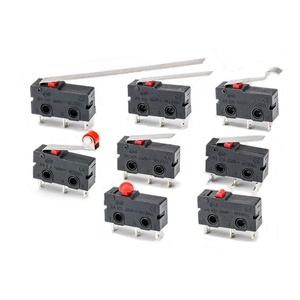 Interrupteur de fin de course miniature en plastique de remplacement Omron série SS-<span class=keywords><strong>5</strong></span>, <span class=keywords><strong>micro</strong></span>-interrupteur à 3 broches avec levier articulé long et droit - Product Image 5