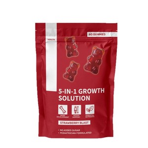 Gomitas de Calcio para el Crecimiento de Niños Dio OEM/ODM, Vitamina D3, <span class=keywords><strong>K2</strong></span>, L-Arginina, L-Glutamina 5 en 1, Sin Azúcar, Apoyo para Huesos e Inmunidad - Product Image 1