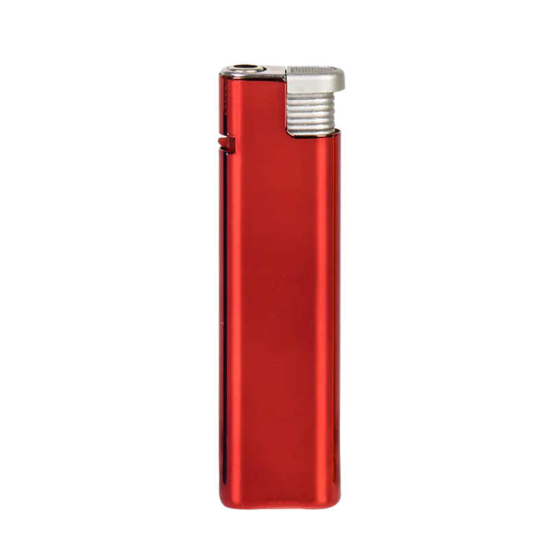 Windproof Electric Lighter Meta Case Refillable Cigarette Product