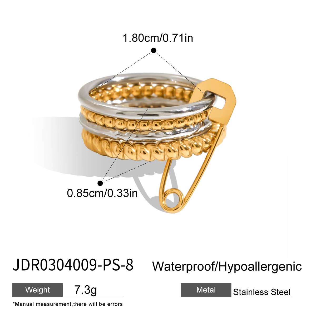 Bicolore JDR0304009-PS-8
