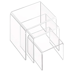<span class=keywords><strong>U</strong></span> hình dạng <span class=keywords><strong>Acrylic</strong></span> Giày Riser hiển thị giá đứng cho cửa hàng bán lẻ - Product Image 5