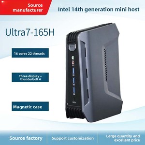 14th Gen <span class=keywords><strong>Intel</strong></span> Core Ultra 7 165H 155H Nuevo Mini PC Gaming Micro Computadora Tres pantallas Thunderbolt DDR5 SSD Compatible Múltiples - Product Image 5