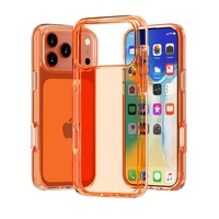 Coque rigide transparente anti-jaunissement et antichoc pour iPhone 17 Pro Max, coque rigide transparente pour iPhone 17