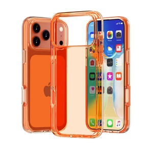 Funda Rígida Transparente para iPhone 17 Pro Max, Antiamarillamiento, Resistente a Impactos, Funda Transparente Rígida para iPhone 17 - Product Image 1