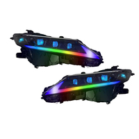 Ensemble de phares LED KGKB pour Toyota Camry 8ème génération LE SE XLE XSE XV70 2018-2024, mise à niveau style RGB, lentille de projecteur, Plug & Play