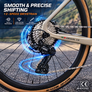 Vélo de route/city-bike <span class=keywords><strong>Uci</strong></span> Gravel V3 Hydr.disc avec cadre en fibre de carbone, roues en alliage 700c, durable, hardtail, aérodynamique pour hommes, pour le <span class=keywords><strong>cyclisme</strong></span> - Product Image 3