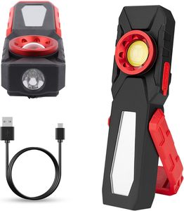<b>LED</b> Work Lamp, Rechargeable Lamp in ABS Adjustable Angle for Outdoors WADE-JS083 Mechanic WADE-JS083 - Product Image 1
