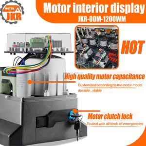 1200W giới hạn từ cửa trượt mở 2000kg Tối đa tải trở ngại đảo ngược cho cổng dân cư công nghiệp cho biệt thự khách sạn - Product Image 2