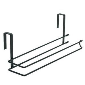 Estante colgante de hierro Yongchang para gabinete de cocina, organizador de almacenamiento de 1 nivel montado en la pared para papel higiénico, pañuelos y film transparente. - Product Image 4