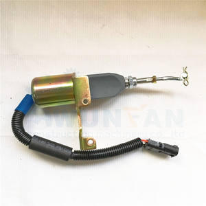 4942879 5295567 5301701 5292297 24V penutup bahan bakar Stop katup <span class=keywords><strong>Solenoid</strong></span> untuk <span class=keywords><strong>Excavator</strong></span> 6CT8.3 mesin - Product Image 2