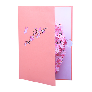 Cartes de vœux 3D <span class=keywords><strong>pop</strong></span>-up personnalisées en forme de cœur « Je t'aime » pour la Saint-Valentin, découpées au laser, faites à la main, avec enveloppes, pour les grossistes - Product Image 4
