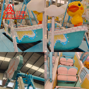 Jeux mécaniques d'amusement pour aire de jeux pour enfants, balançoire en métal intérieure/extérieure, mini-navire <span class=keywords><strong>pirate</strong></span> pour centre commercial, usage commercial, CE - Product Image 3