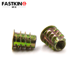 <span class=keywords><strong>Ecrou</strong></span> de meuble en alliage de zinc multicolore Dents intérieures et extérieures avec capuchon à vis à tête fraisée et écrous encastrés Douille hexagonale - Product Image 2