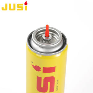 Gaz Butane Jusi Jaune Haute Pureté pour Briquet, Bouteille en Fer 218, Vente en Gros - Product Image 4