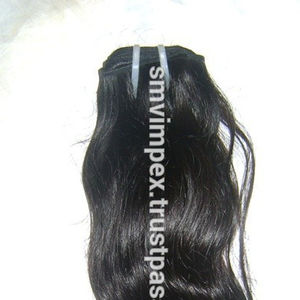 Extensión de cabello ondulado indio Remy, Color Natural, alta calidad, 100%, 12A - Product Image 1