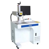 Machine de marquage Laser à Fiber, Portable, Offre Spéciale v 300x300mm surface de travail