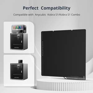 Placa PEI Lisa Anycubic de 250x250mm, Cama Calefactable de Doble Cara para Impresora 3D Kobra S1 - Product Image 3