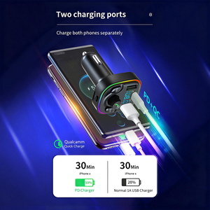 Transmisor FM para Auto Portátil X8 BT5.0 con Doble Puerto USB, Cargador Rápido, Compatible con MP3, Llamadas Manos Libres y Tarjeta TF, 1 Año de Garantía - Product Image 6